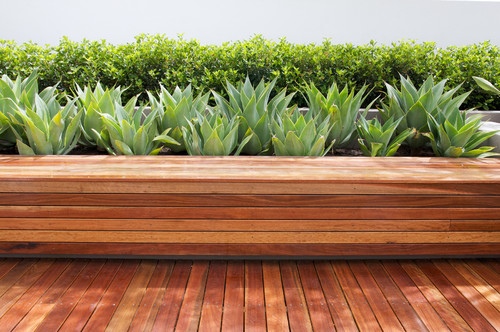Low Garden Deck Bed