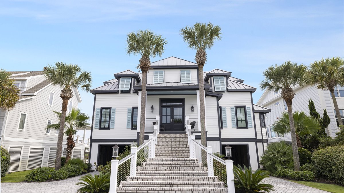 front facade of house