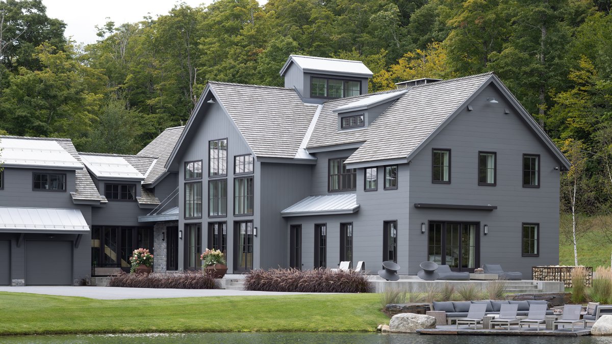 front facade of house