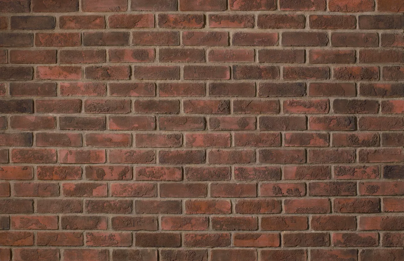 Cultured Stone in Antique Red