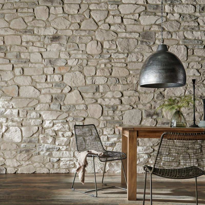 detail shot of stone wall