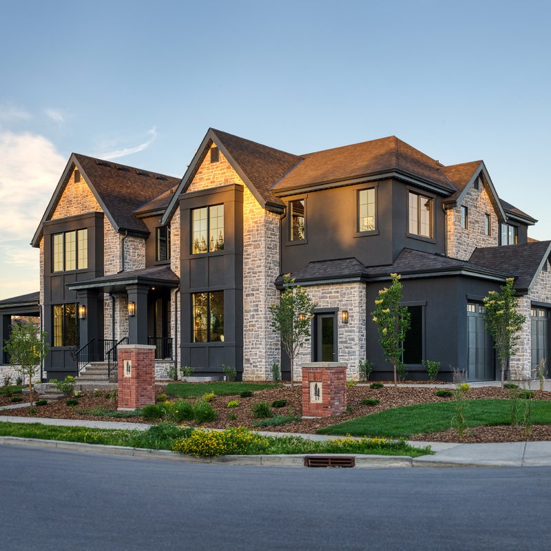 corner view of house
