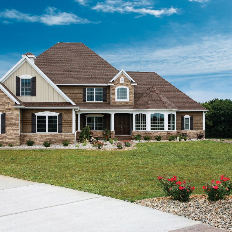 front facade of house